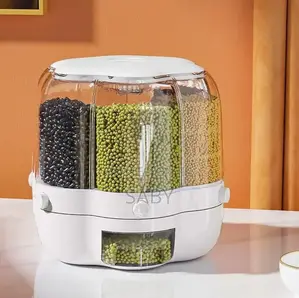 360° የሚሽከረከር የጥራጥሬ ማስቀመጫ