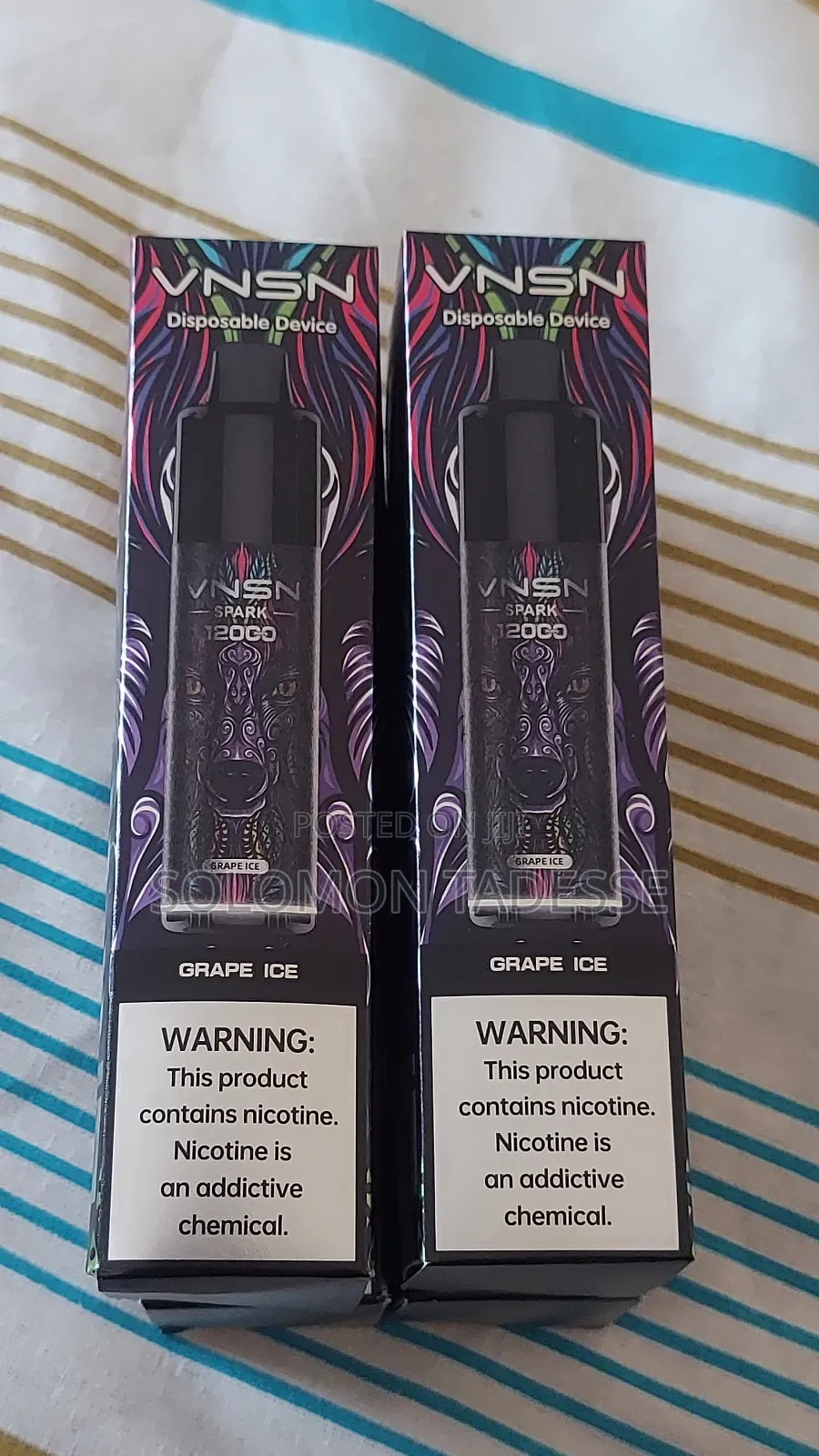VNSN Vape Grape Ice Flover