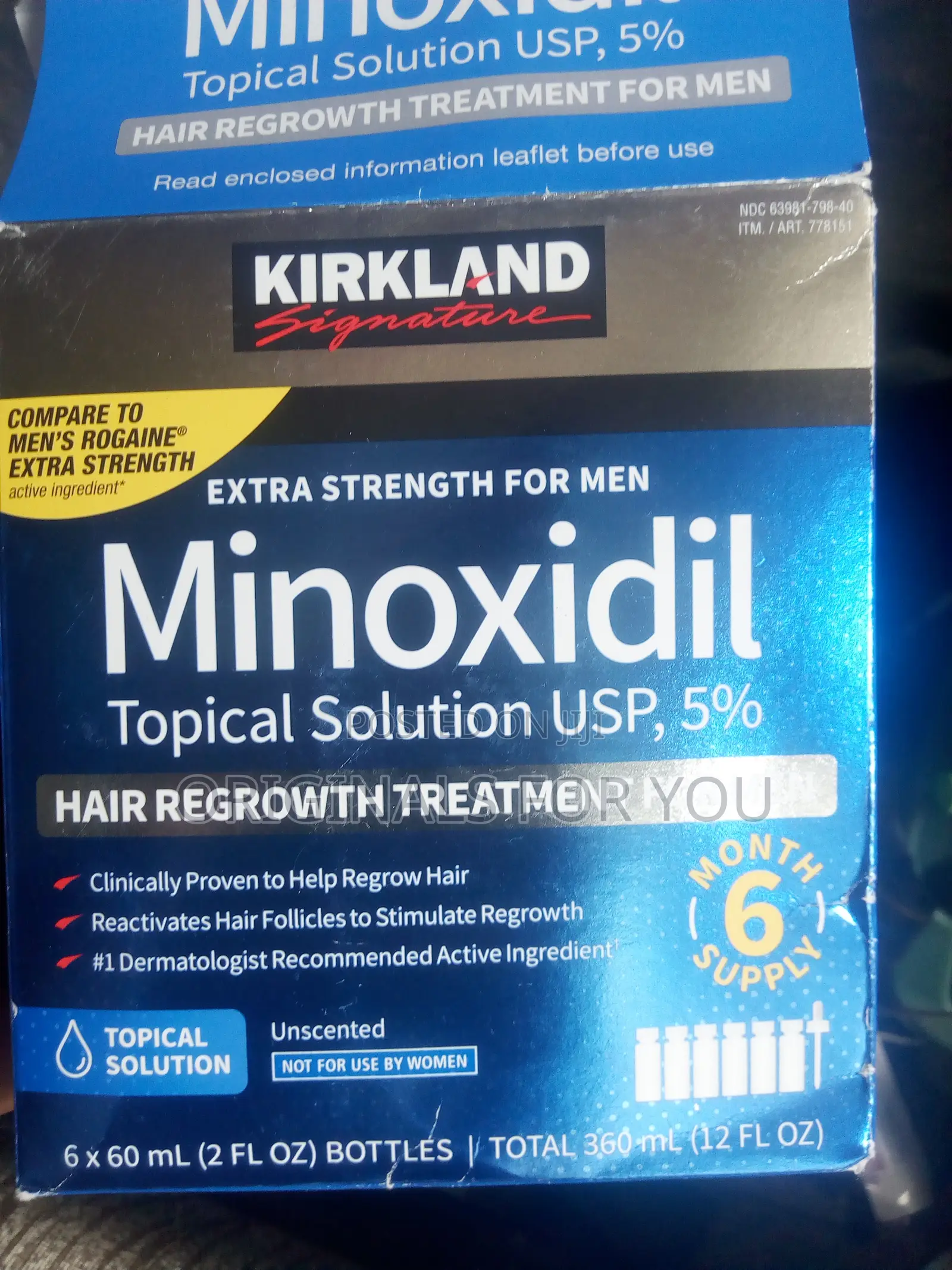 Kirkland Signature Minoxidil Hair Beauty
