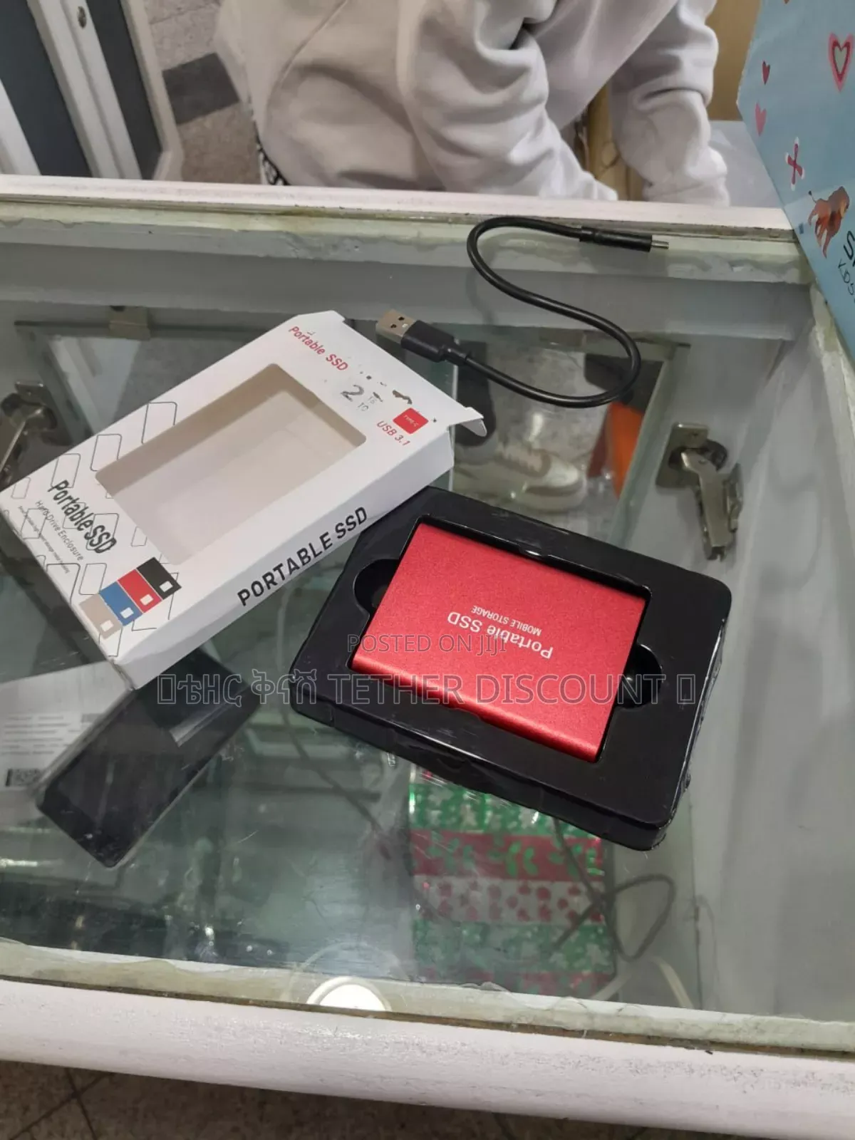 Protable SSD Hard Driver Enclosure Type C 100gb