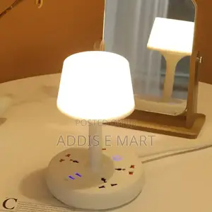 3 Light Color Desk Lamp All in One Table Lamp Socket