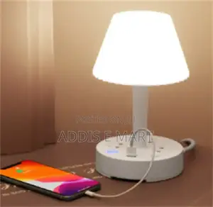3 Light Color Desk Lamp All in One Table Lamp Socket