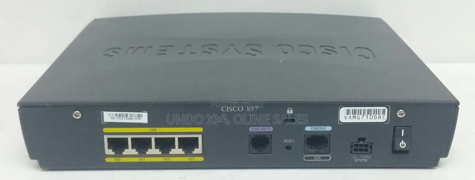 Cisco Router 800 Series Model 850