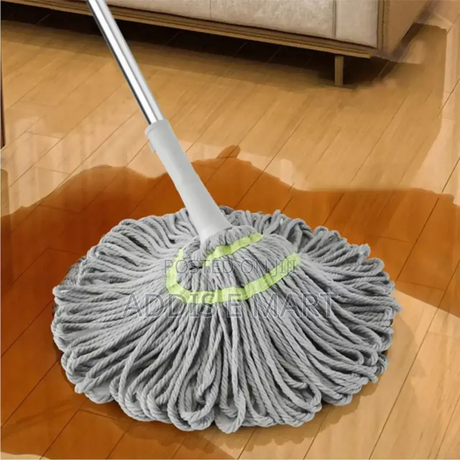 በራሱ ይጨምቃል ከእጅ ንኪኪ ነፃ Telescopic Stainless Steel Majic Mop
