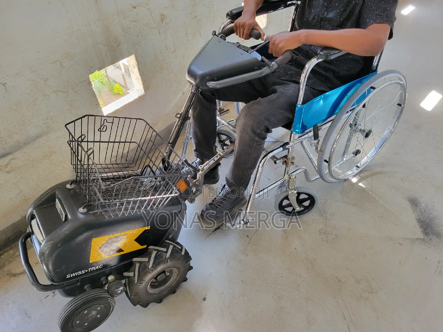 Electrical Wheelchair圈አብሮች ዊልቼር ገጥመን እናስረክቦታለን劃wheelchair