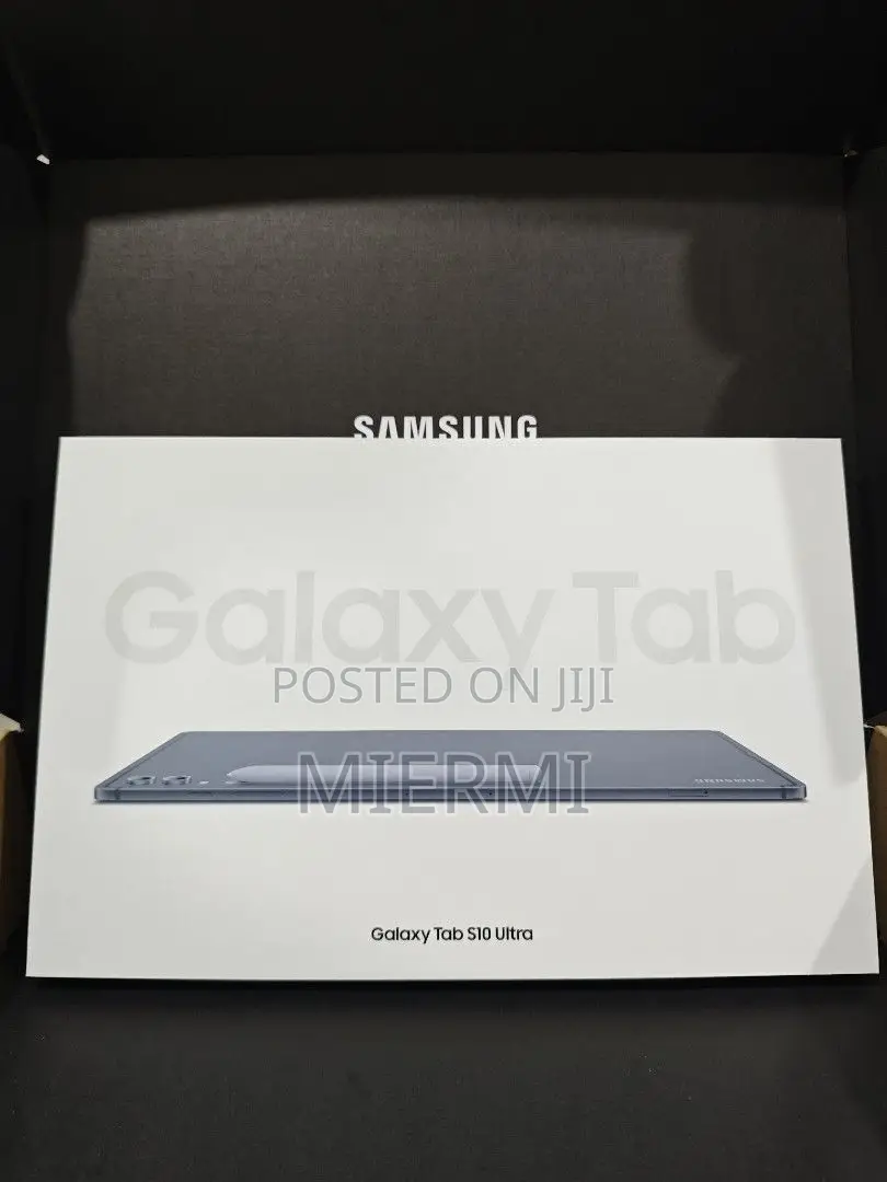 New Samsung Galaxy Tab S10 Ultra 256 GB Black