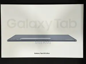 New Samsung Galaxy Tab S10 Ultra 256 GB Black