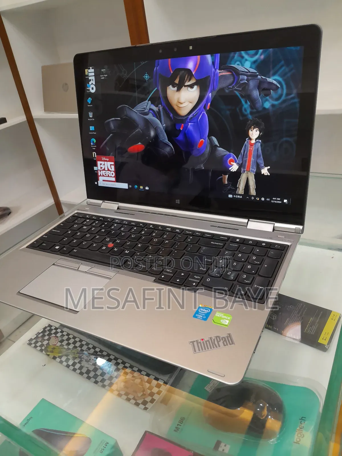 New Laptop Lenovo ThinkPad Yoga 8GB Intel Core I7 SSHD (Hybrid) 500GB