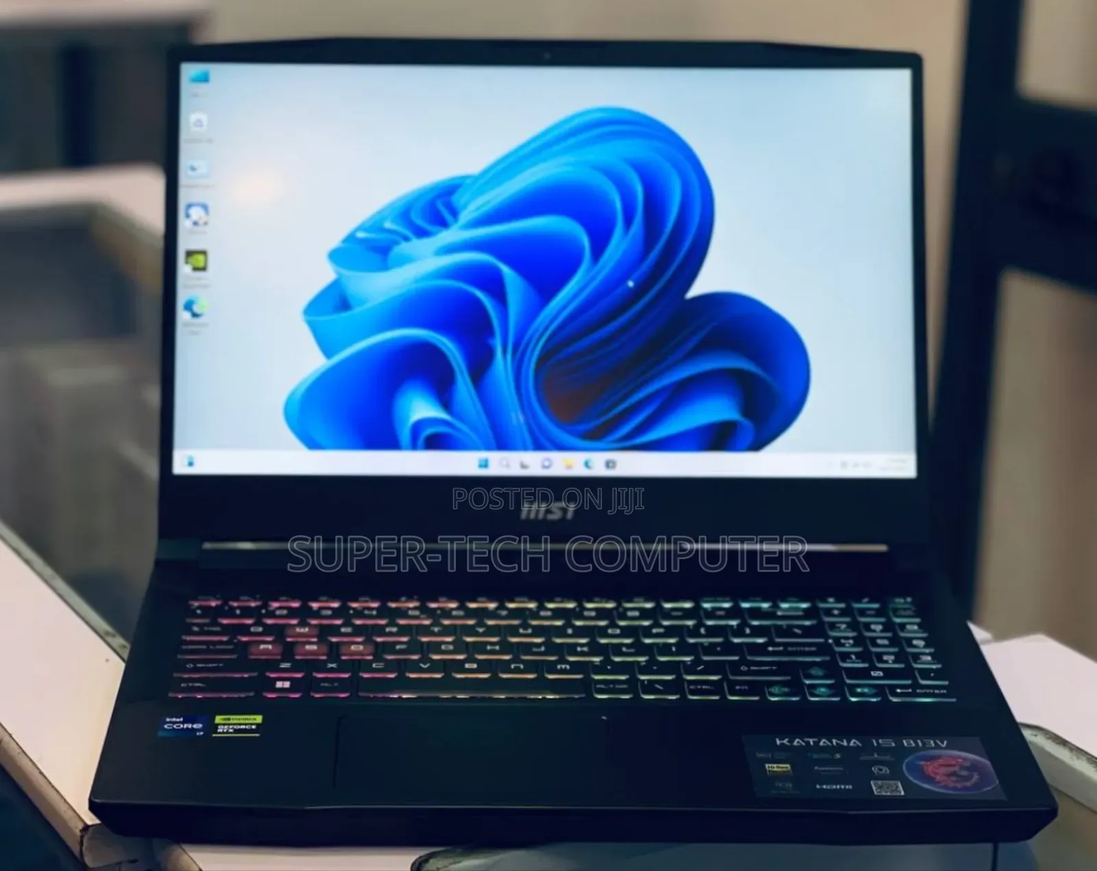 New Laptop MSI Katana 15 16GB Intel Core I7 SSD 1T