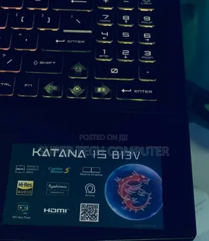 New Laptop MSI Katana 15 16GB Intel Core I7 SSD 1T