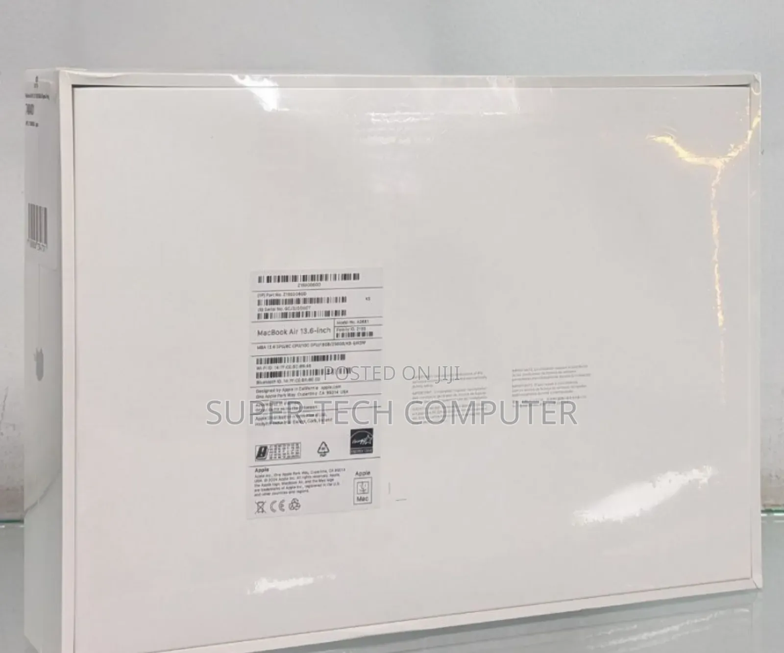 New Laptop Apple MacBook Air 2022 M2 16GB Apple M2 SSD 256GB