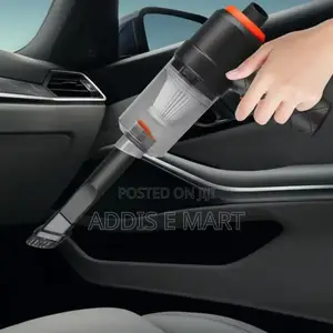 Photo - ለመኪና፣ ለልብስ ብናኝ፣ አቧራ ቆሻሻዎች 2IN1 Portable Car Vacuum Cleaner