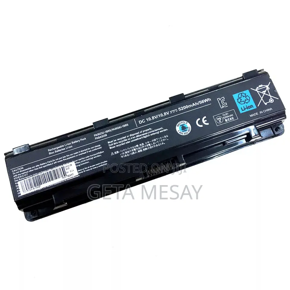 Toshiba Battery Pa5024 , Pa5025u Pa5023