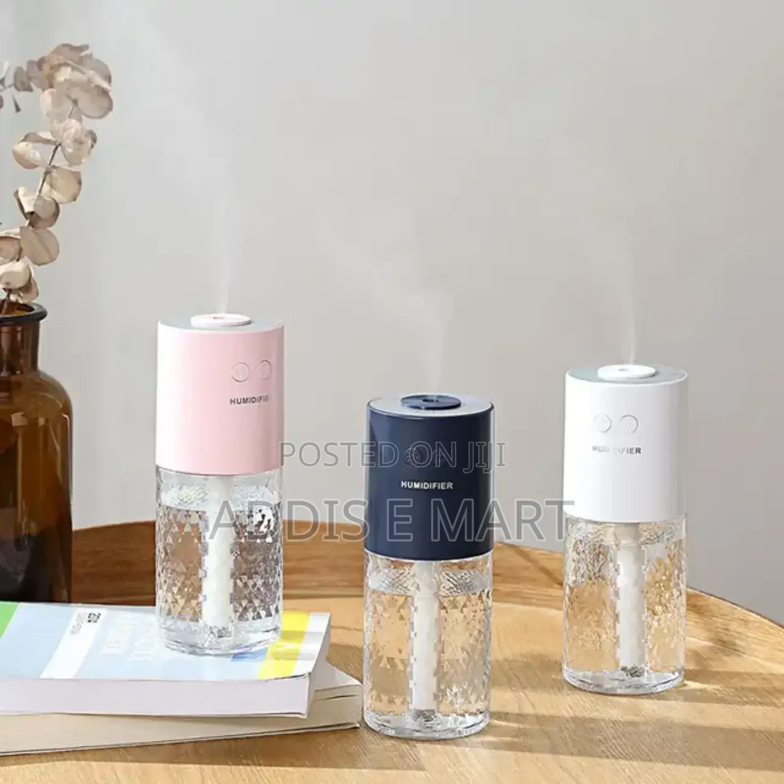 ለመኪና አልያም ለቤት ሚጠቀሙት አነስተኛ ማቀዝቀዣ Projection Humidifier
