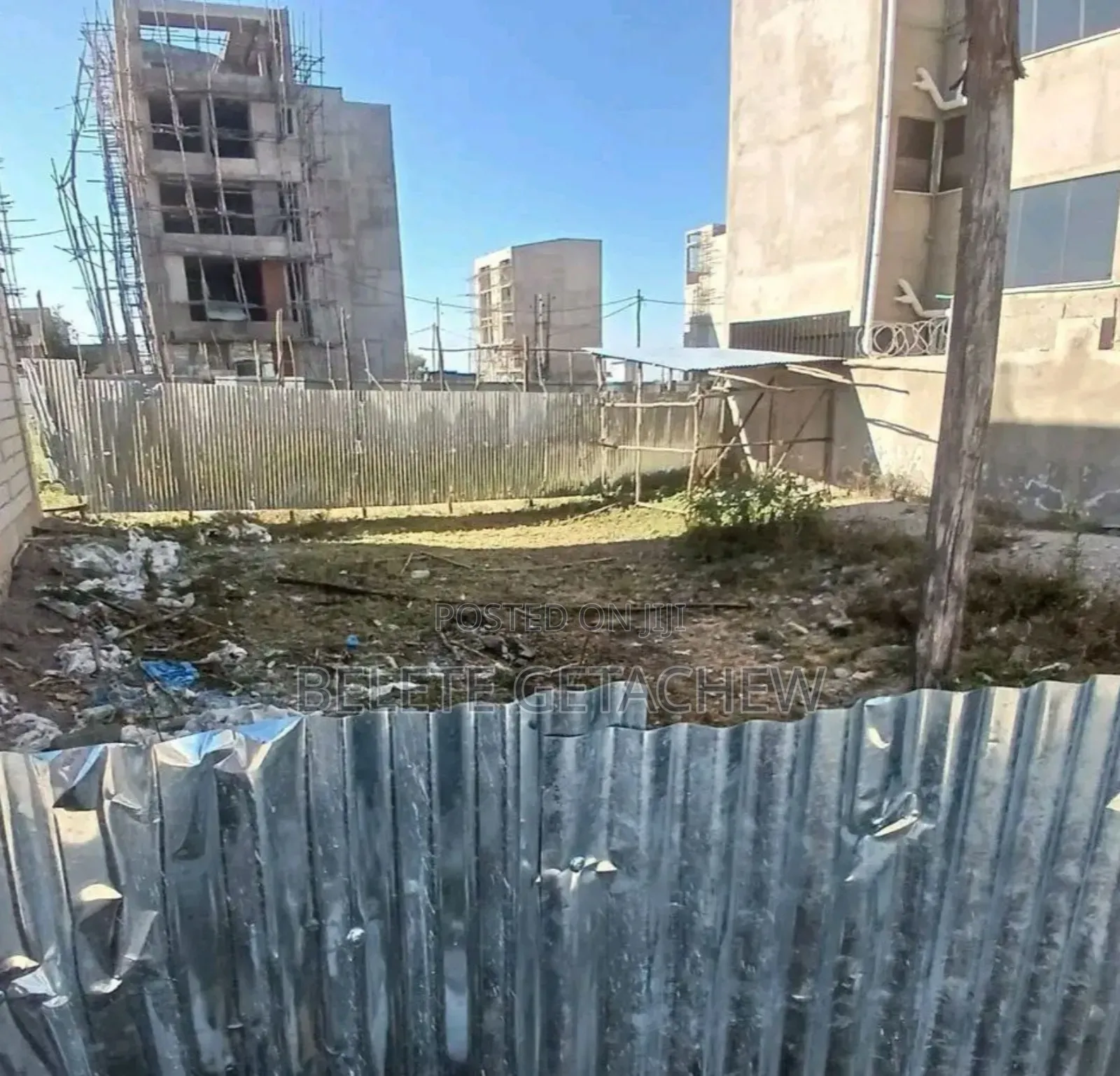 Land for Sale at Bole Arabsa Diaspora Site 420sqm