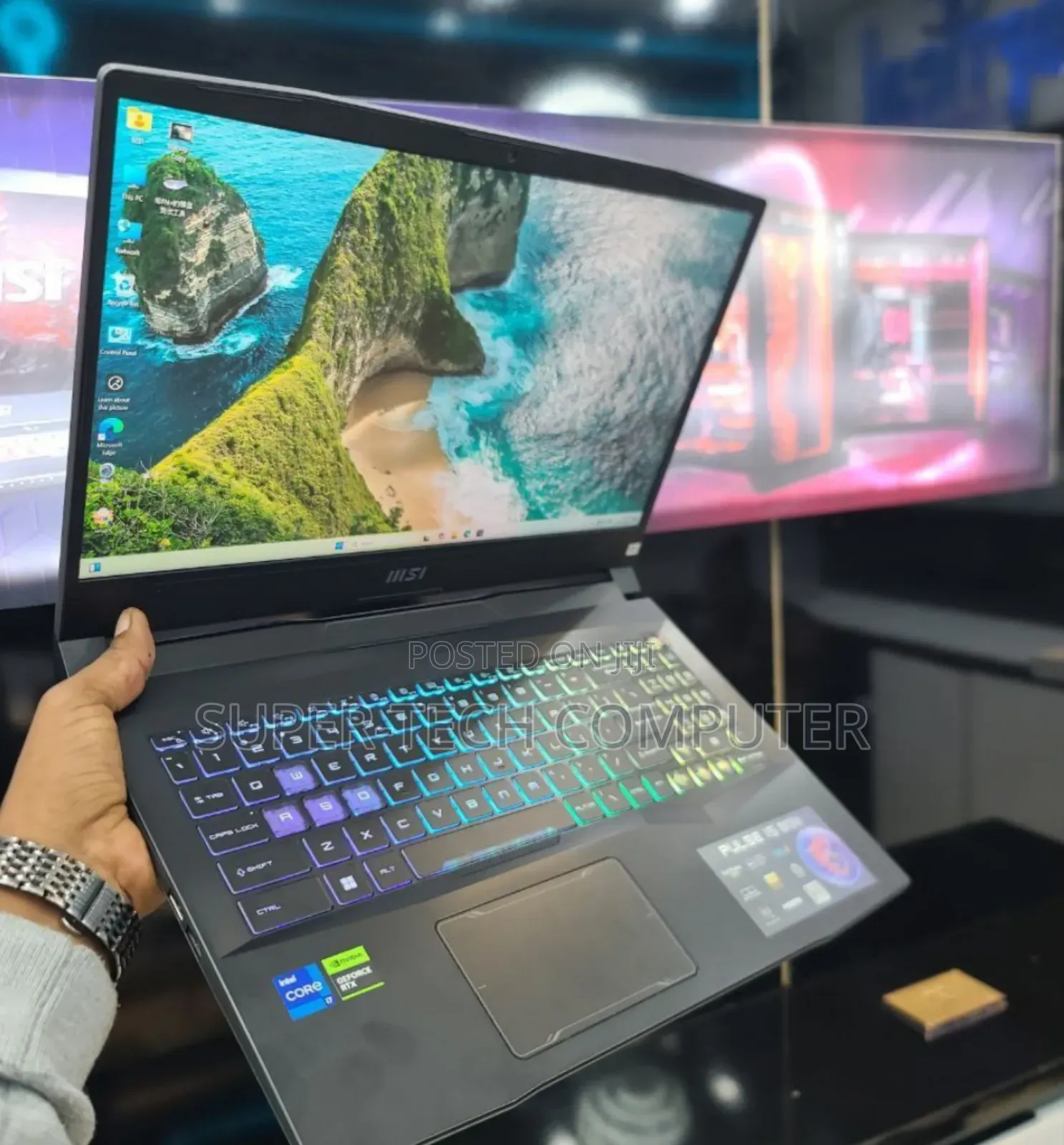 New Laptop MSI Pulse GL76 16GB Intel Core I7 SSD 1T