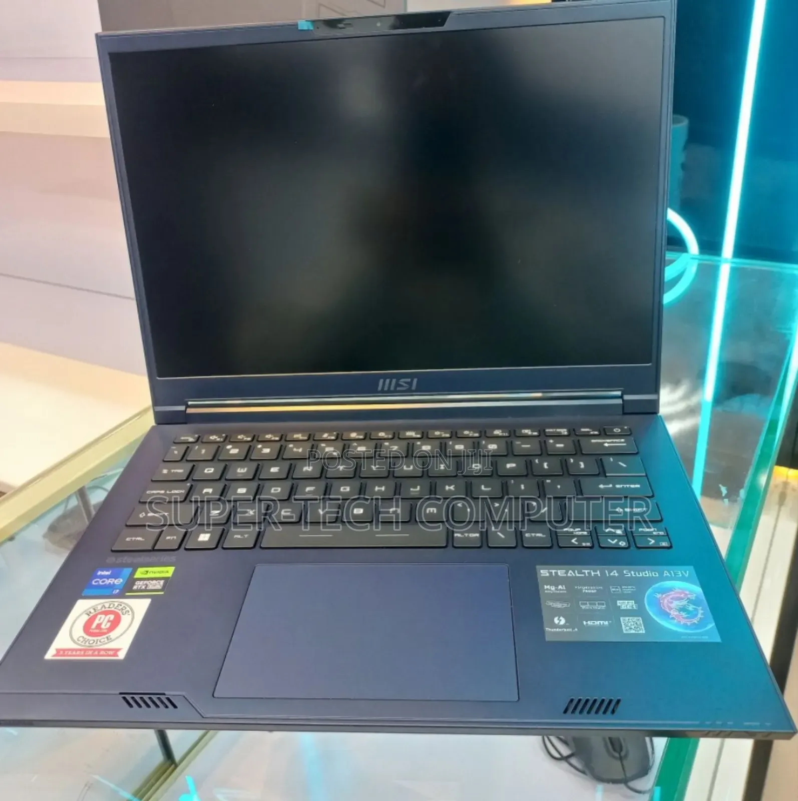 New Laptop MSI Stealth 17 Studio A13V 16GB Intel Core I7 SSD 1T