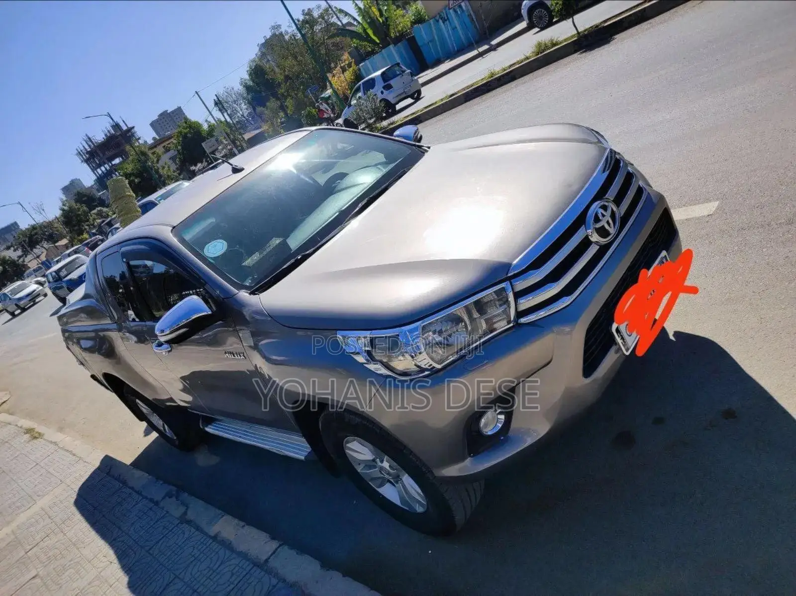 Toyota Hilux 2017 Gray