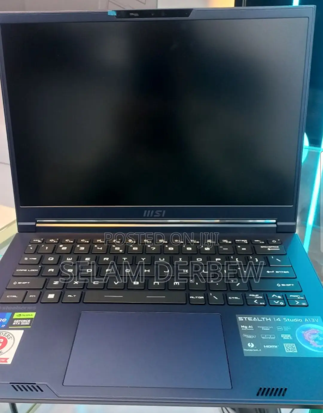 New Laptop MSI GS75 Stealth 16GB Intel Core I7 SSD 1T