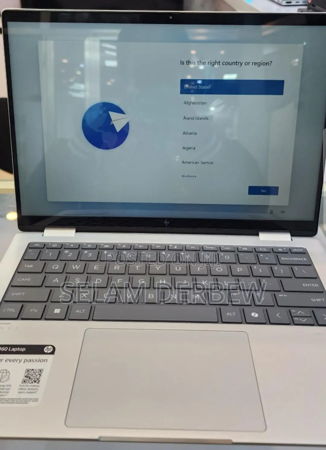 New Laptop HP Envy X360 16GB AMD Ryzen 5 SSD 512GB