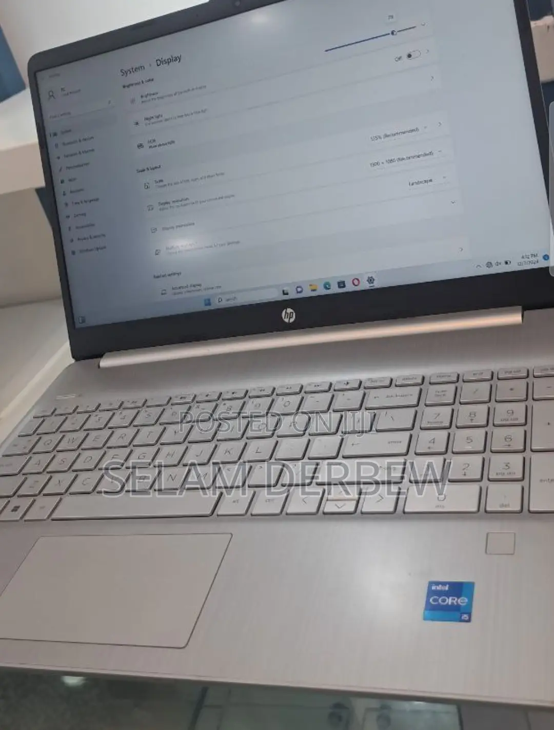 Laptop HP Stream Notebook 8GB Intel Core I5 HDD+SSD 500GB