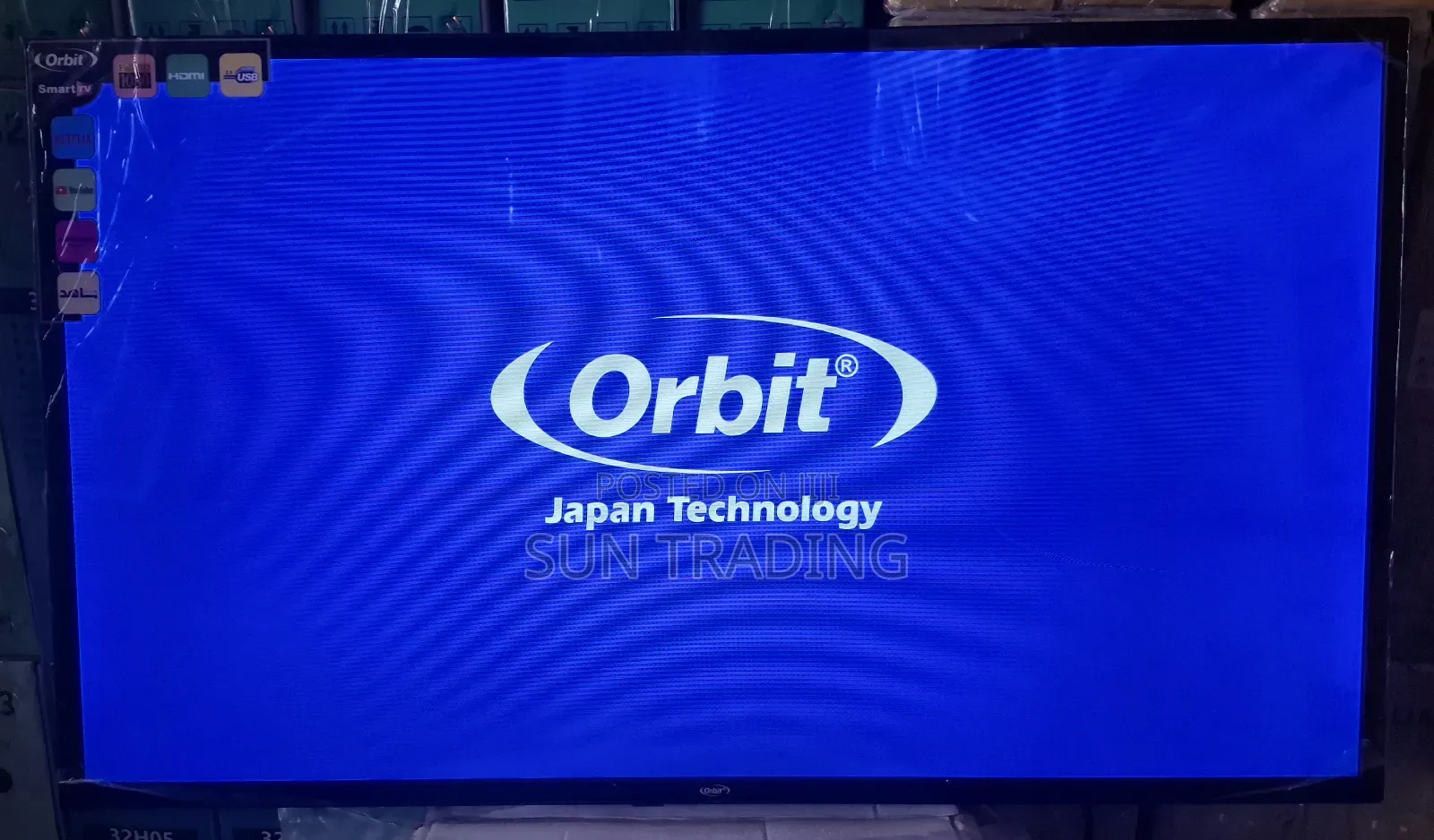 Orbit 43" Smart Double Glass Television | Android 14