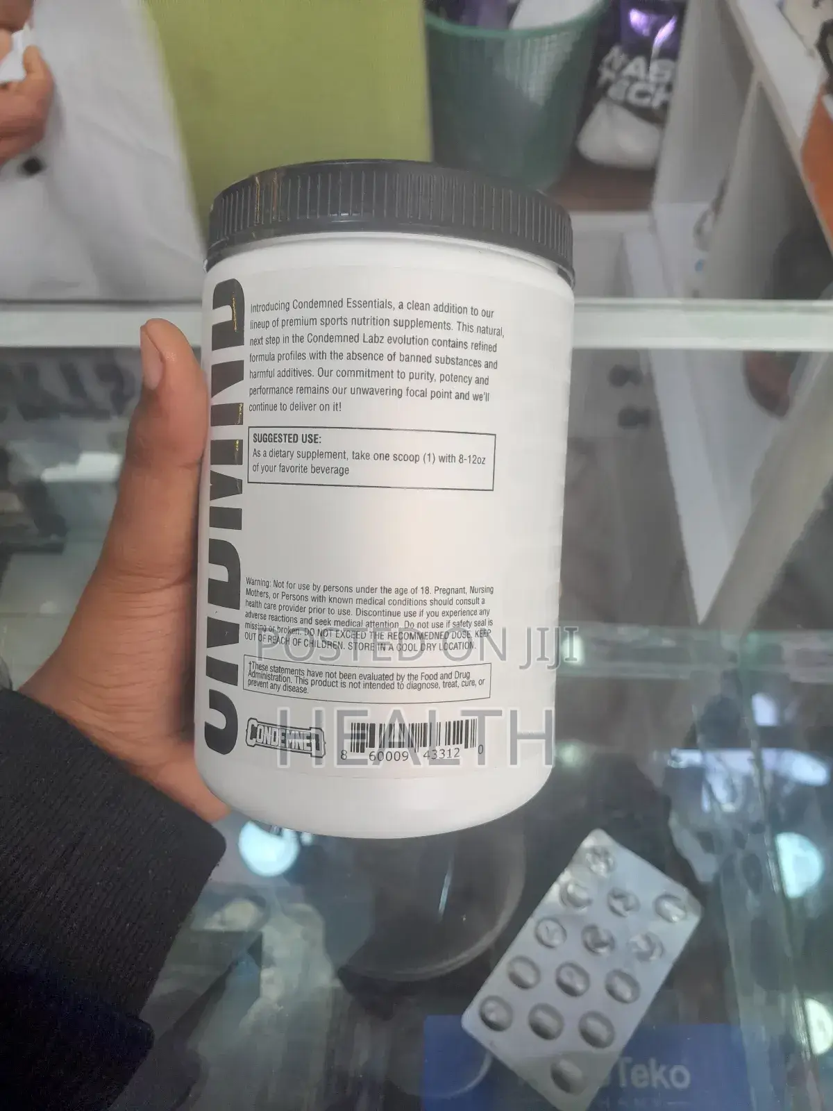 CONDEMNED CREATINE 80 Serving