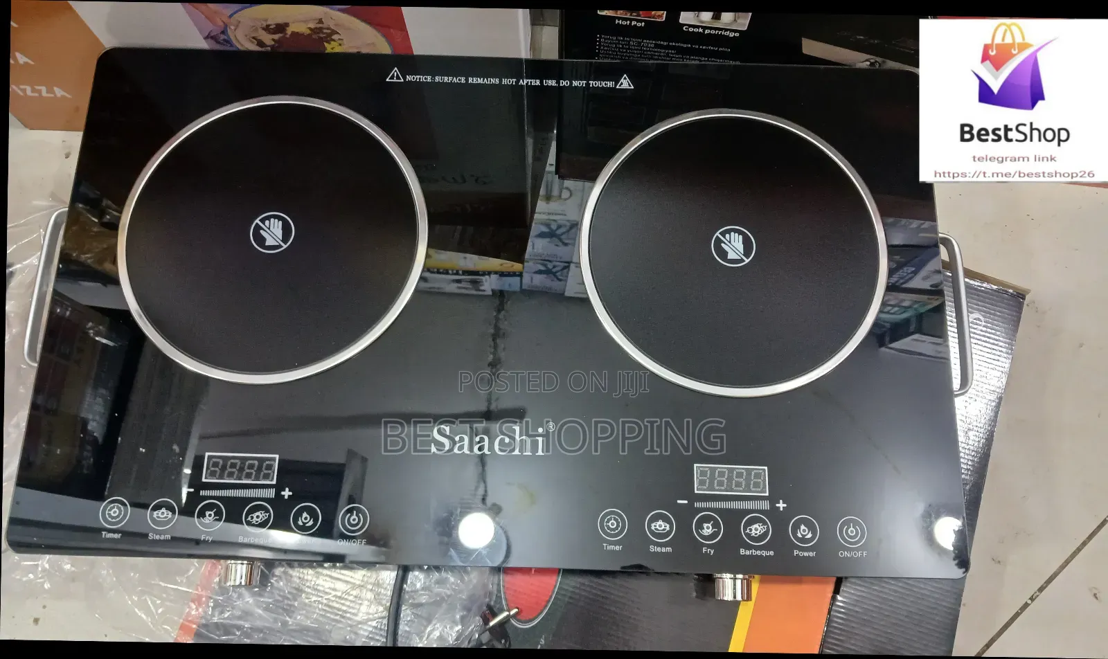 Original Saachi Ceramic Digital Stove