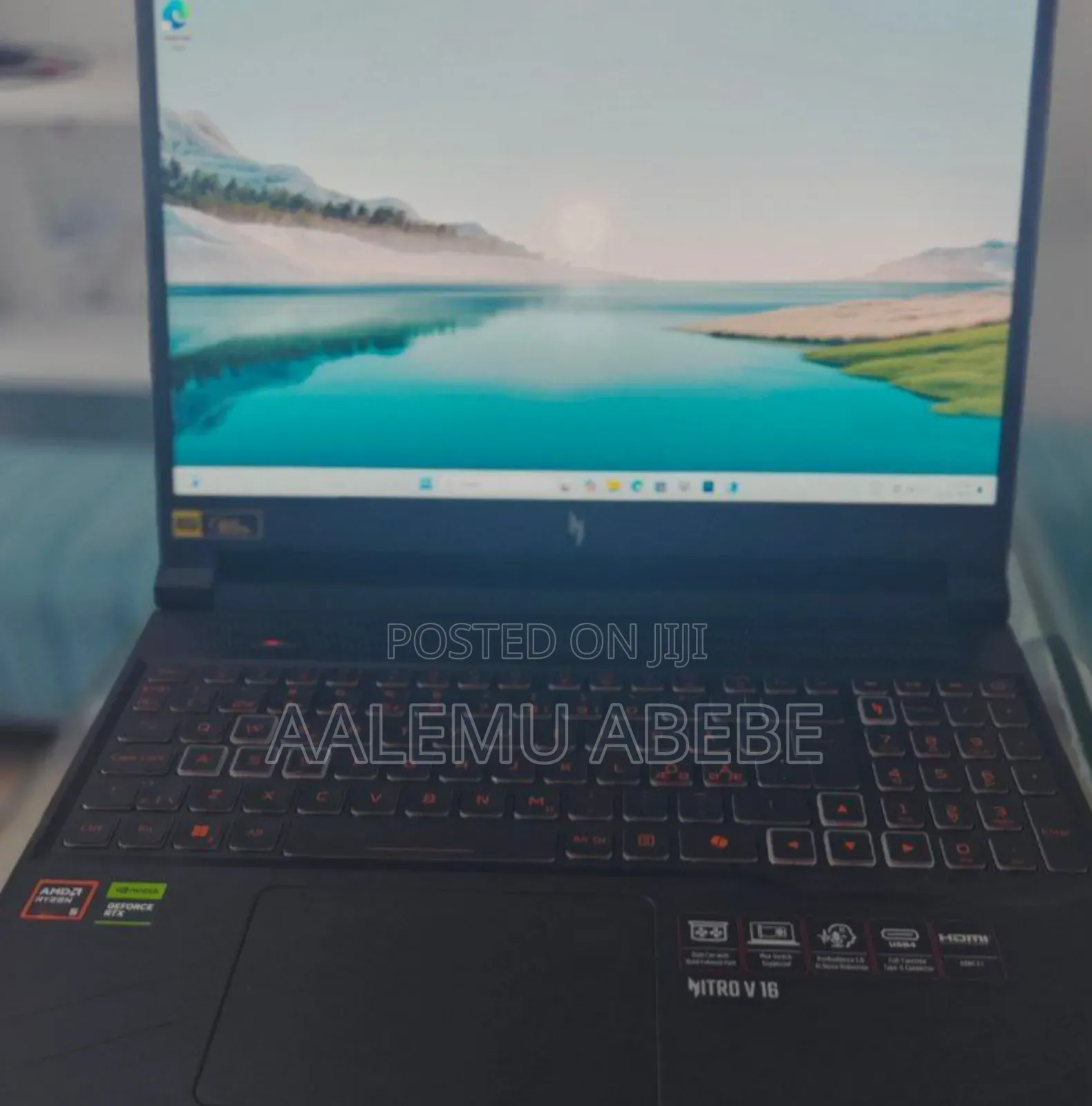 New Laptop Acer Nitro 5 16GB AMD Ryzen 5 SSD 1T