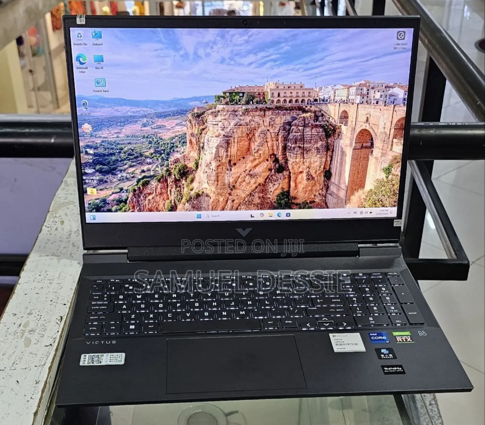 New Laptop HP Victus 16 16GB Intel Core I7 SSD 512GB