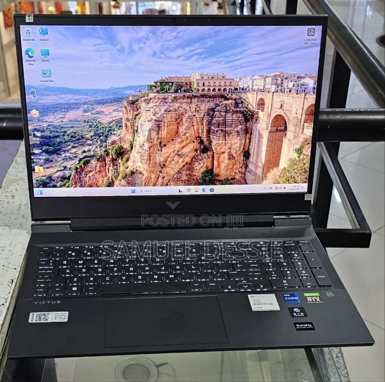 New Laptop HP Victus 16 16GB Intel Core I7 SSD 512GB