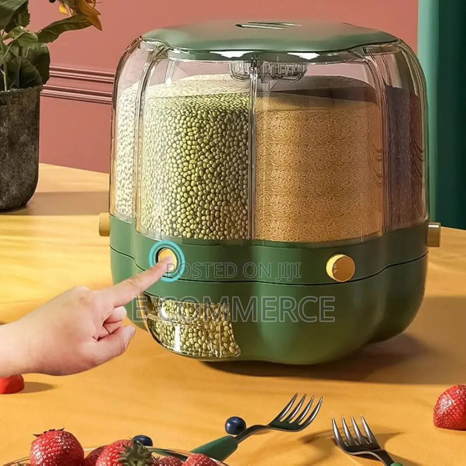 360° የሚሽከረከር የጥራጥሬ ማስቀመጫ