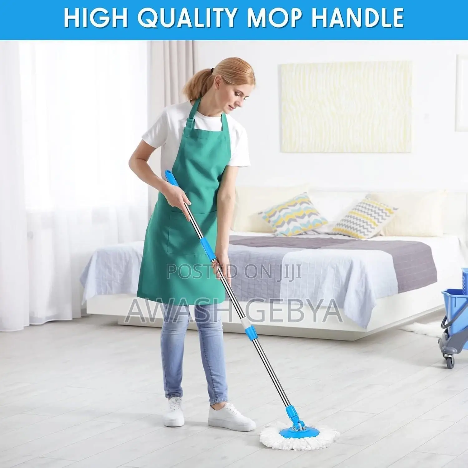 Telescopic Stainless Steel Majic Mop