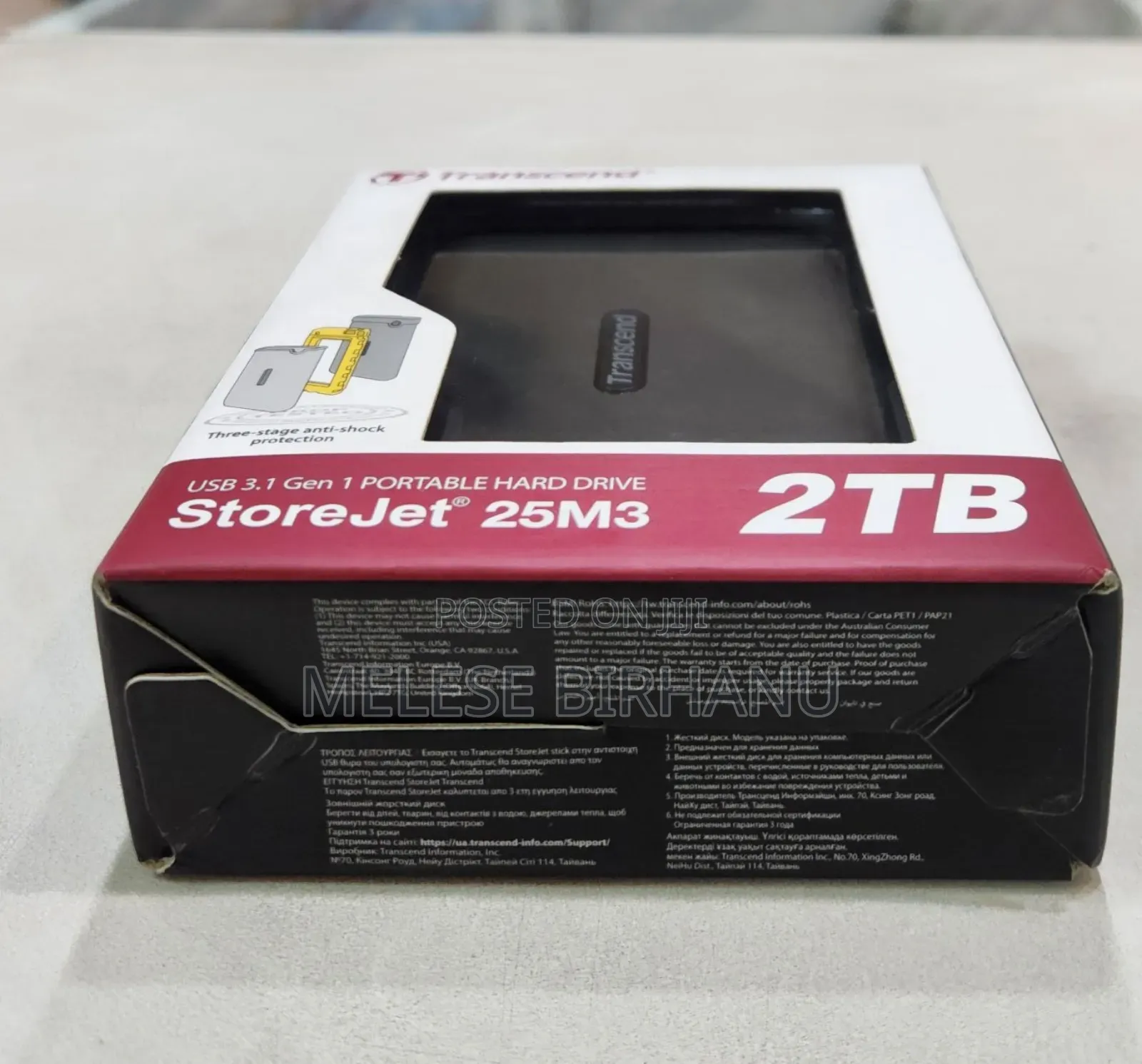 New Transend External Hard Disk