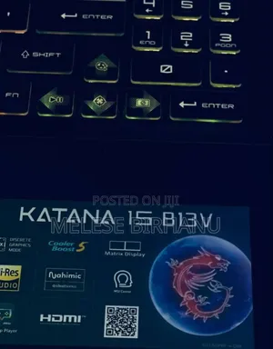 Photo - New Laptop MSI Katana 15 16GB Intel Core I7 SSD 1T