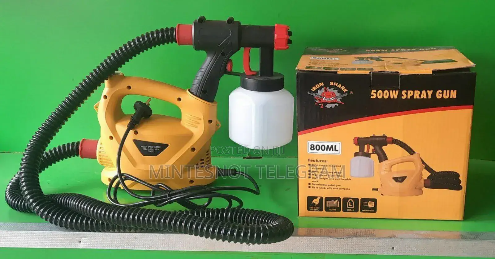 ቀለም መቀቢያ Paint Spray Gun
