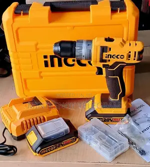 Photo - Ingco Drill With Box 20v