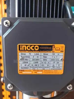 Ingco Vertical Water Pump Vertical Pump