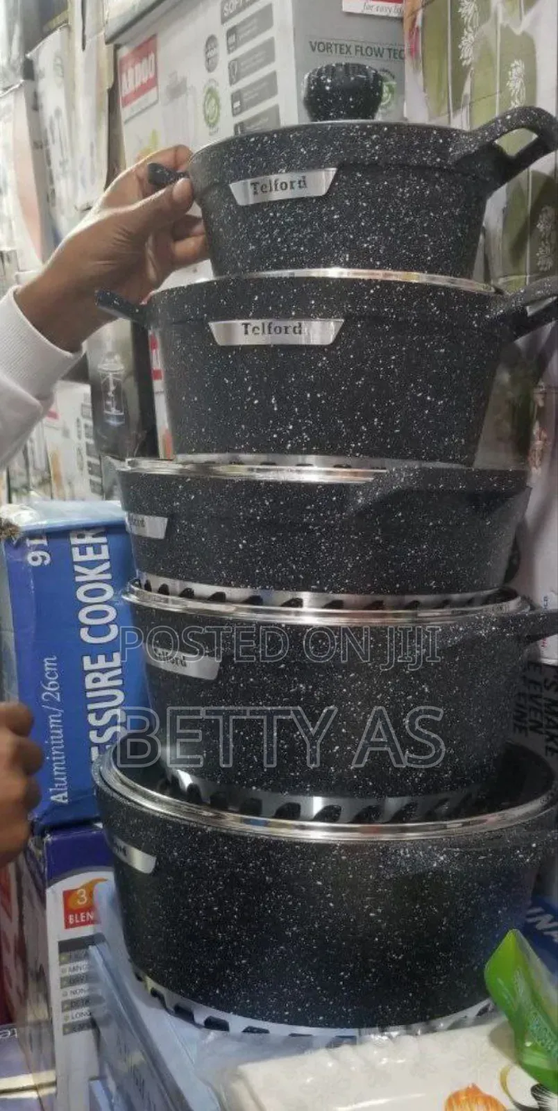 Telford Ceramic Cookware 17 Pieces