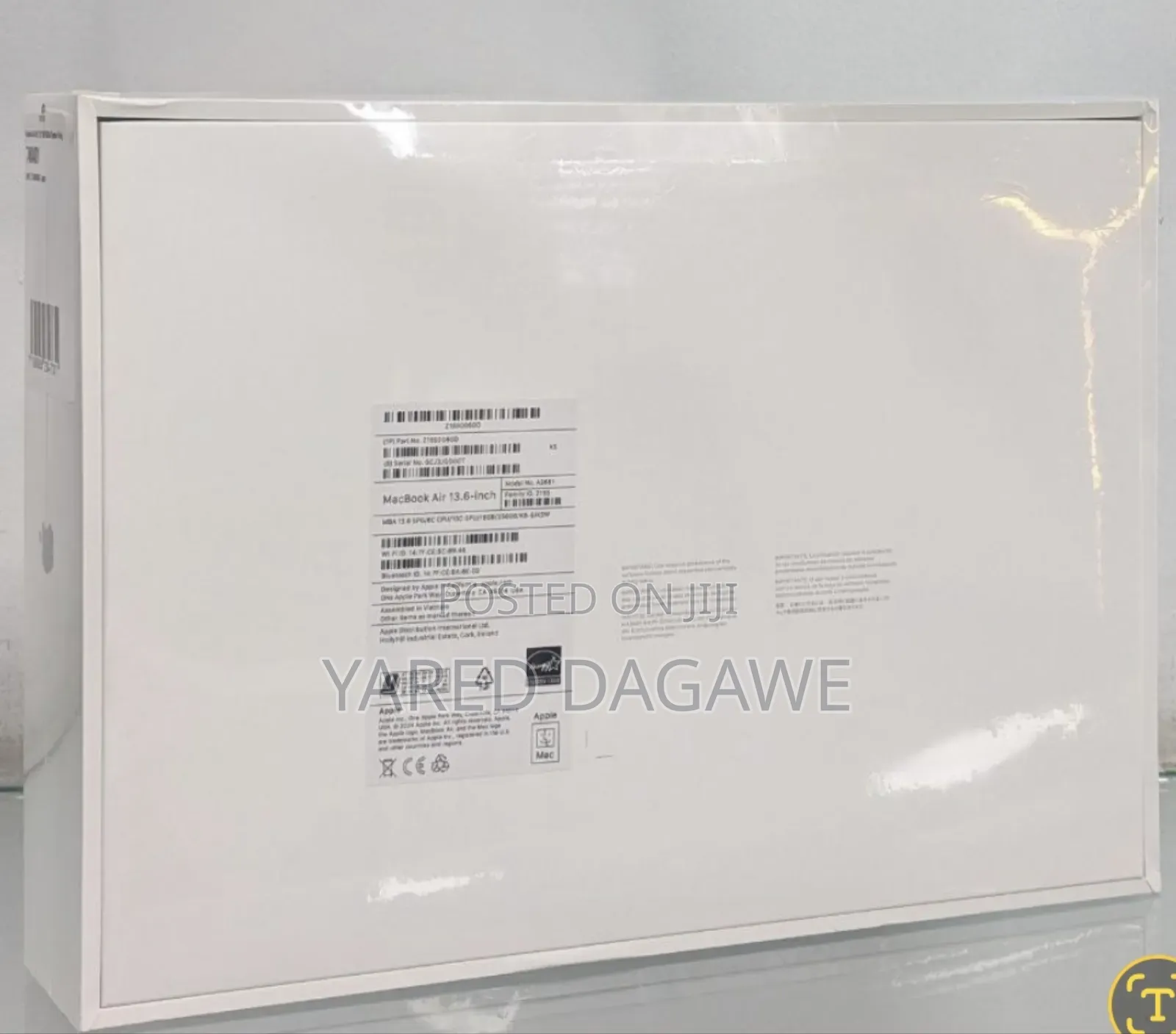 New Laptop Apple MacBook Air 2022 M2 16GB Apple M2 SSD 256GB