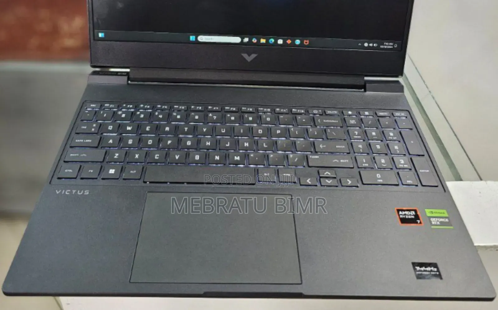 New Laptop HP Victus 16 16GB AMD Ryzen 7 SSD 1T