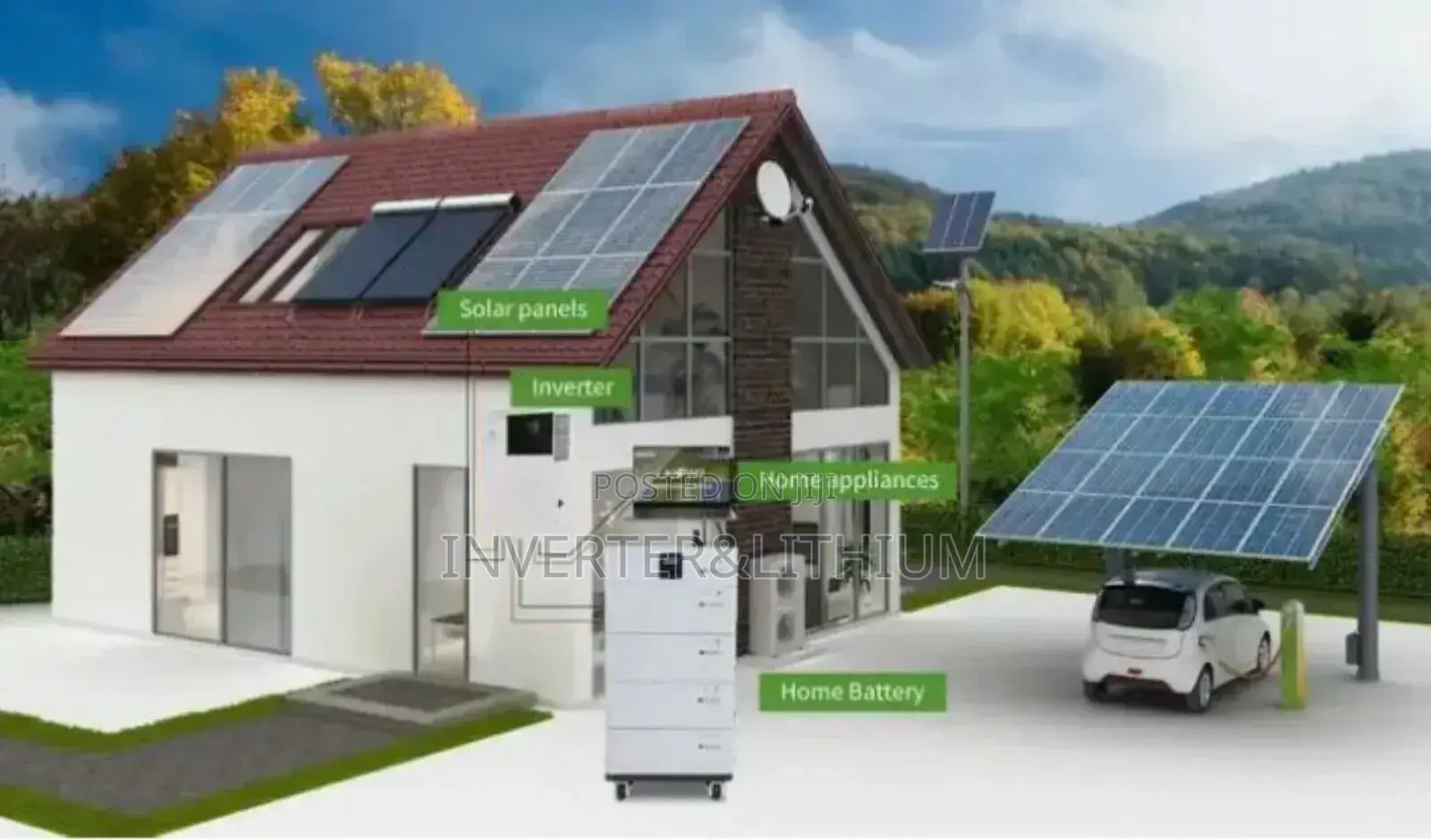 Automatic Solar Generator/ጀነሬተር/ከነዳጅ ነጻ 