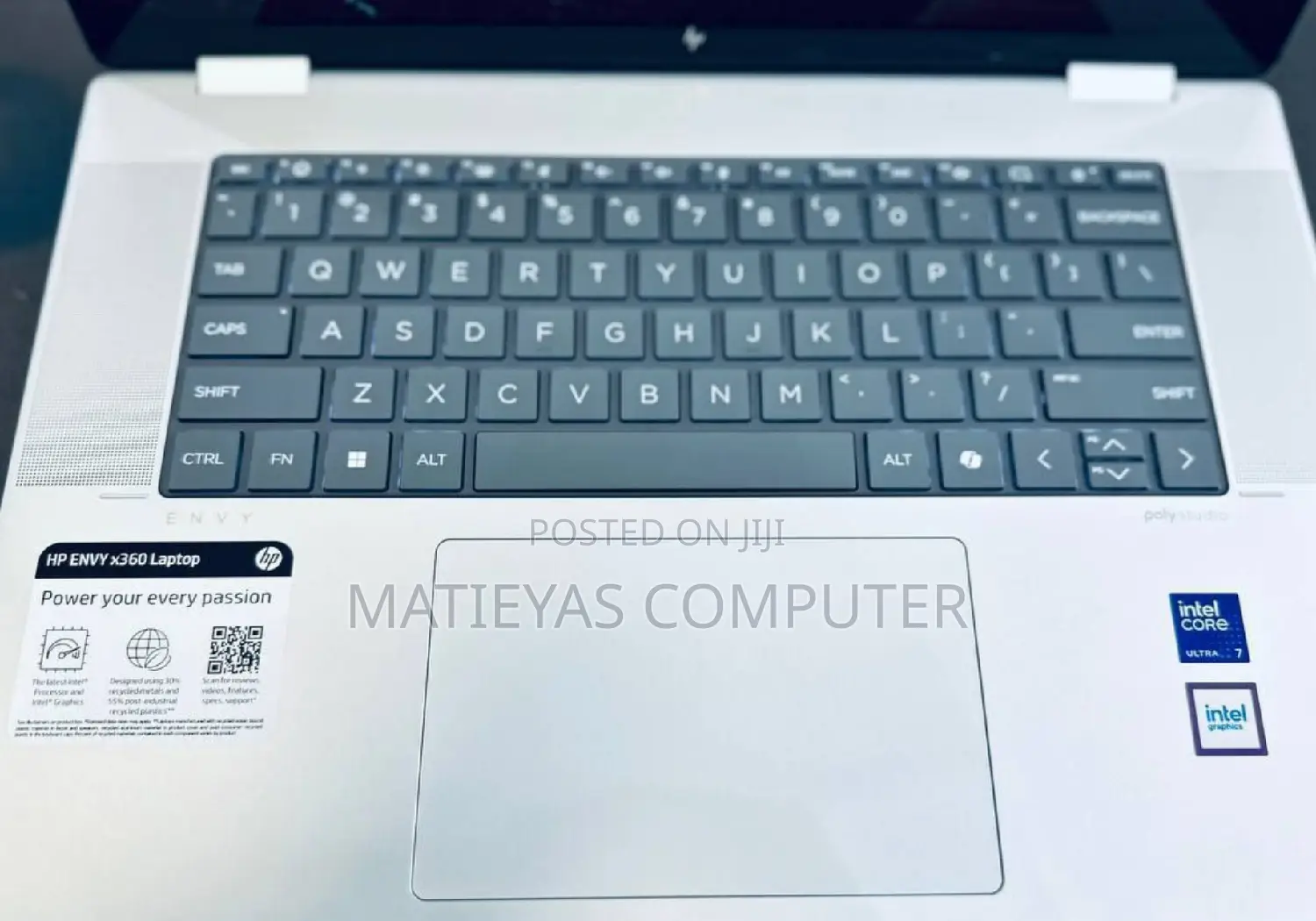 New Laptop HP Envy X360 16GB Intel Core I7 SSD 1T