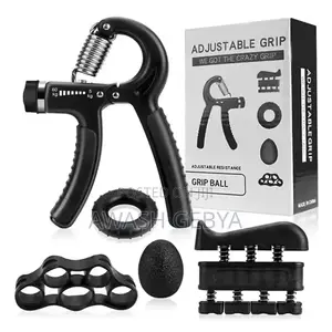 Photo - 5pcs Hand Grip Strengthener Set Adjustable