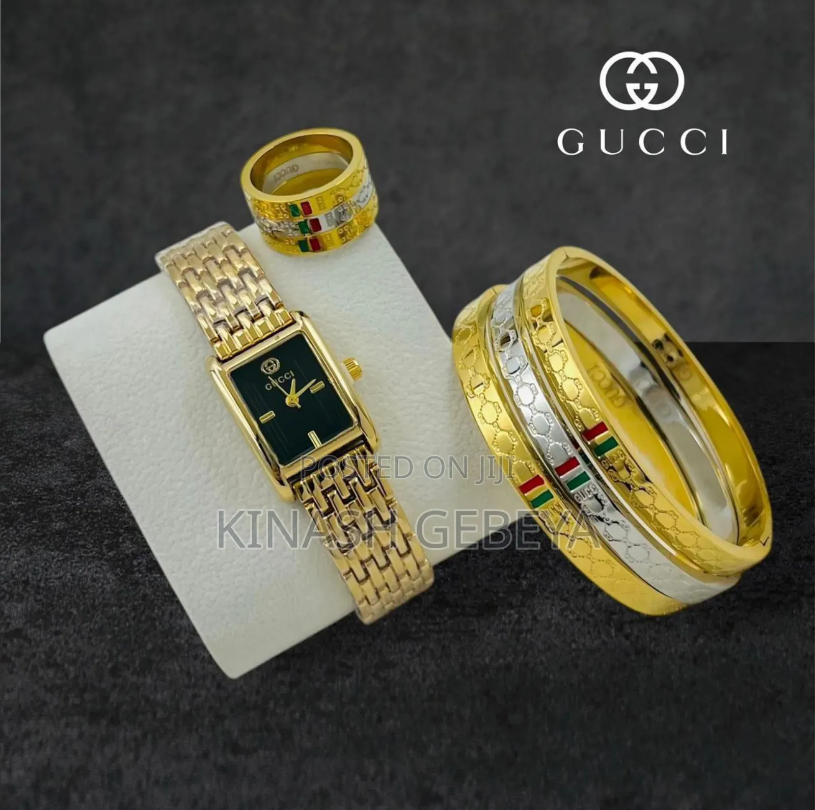 Branded Ladies Watch,Braclet,Ring Set