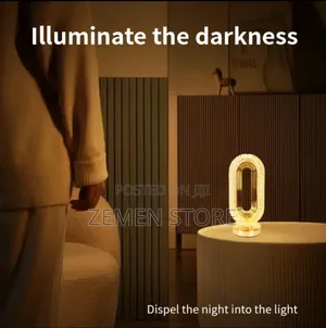 Crystal Quality Rechargeable Table Lamp