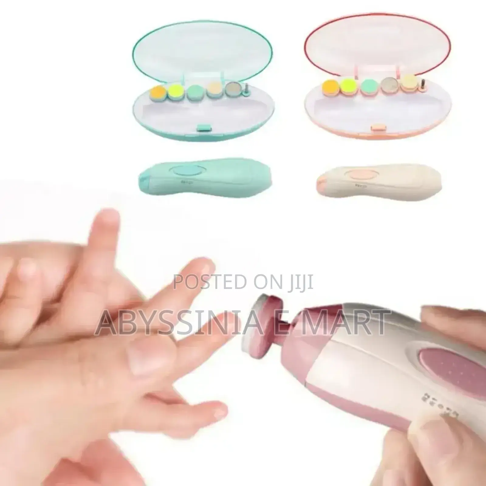 በባትሪ የሚሰራ Kids and Babies Nail Traimer
