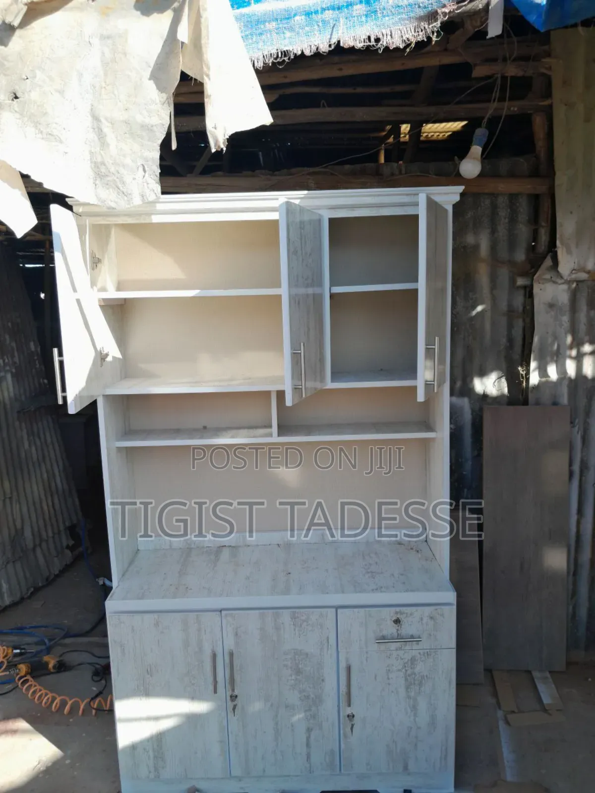 ኪችን ካቢኔት በላምኔት የተሠራ 120*200cm