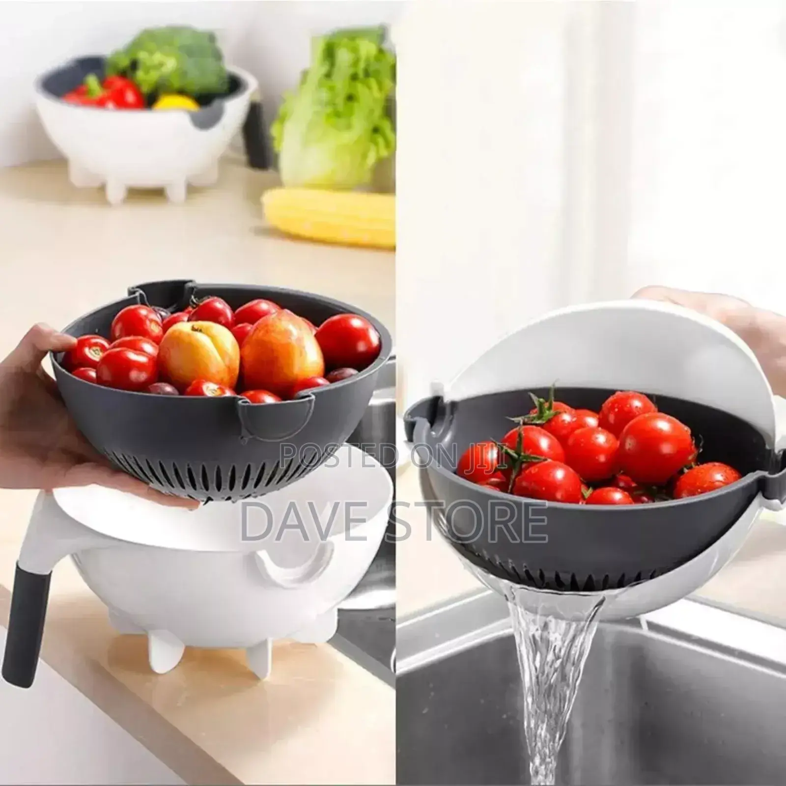 Multifunctional Wet Basket Vegetable Cutter