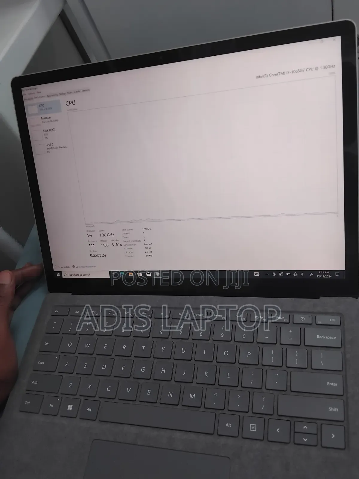 New Laptop Microsoft Surface 16GB Intel Core I7 SSD 512GB
